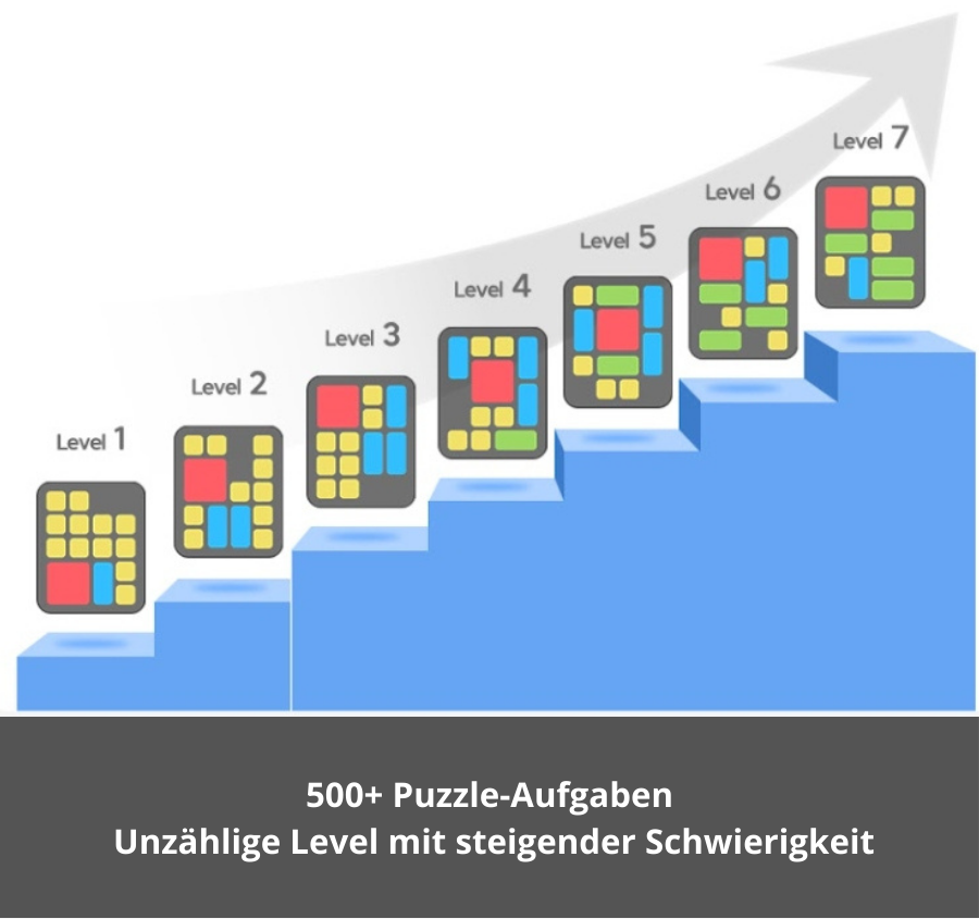 GiiKER Super Slide Level mit steigender Schwierigkeit