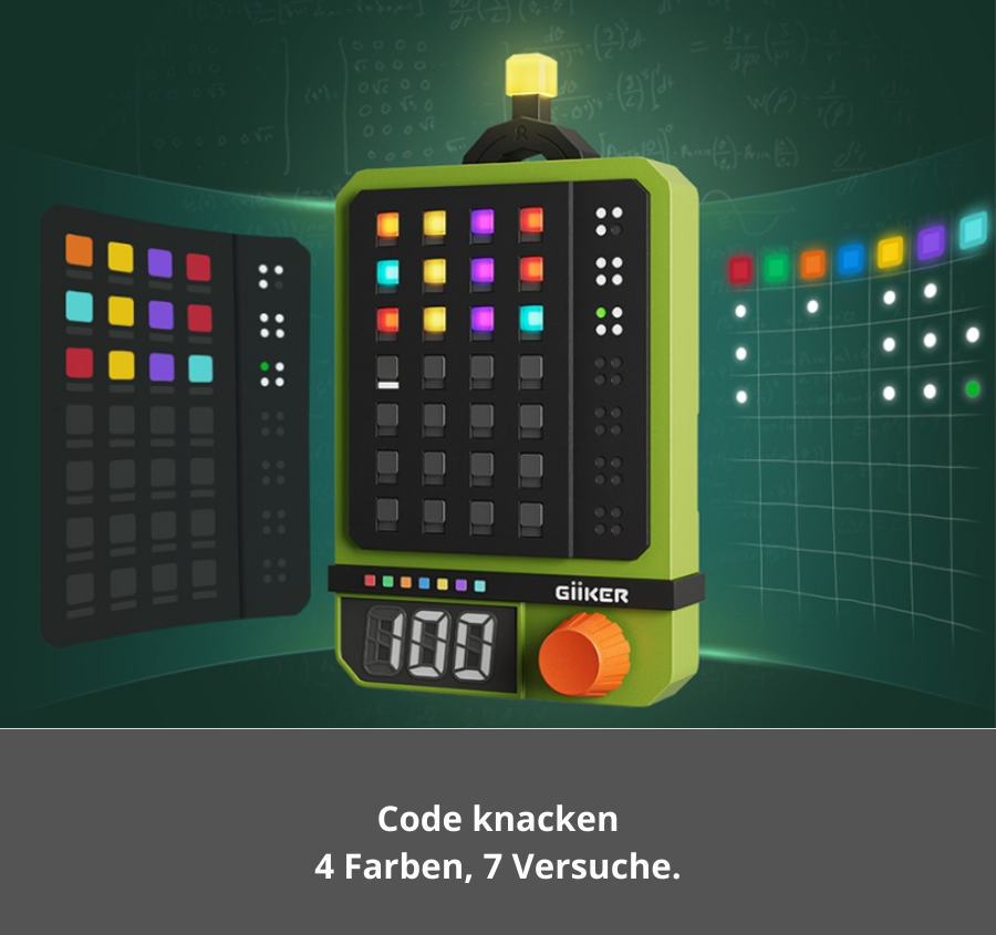 GiiKER Super Decoder als elektronisches Codeknacker-Spiel ohne App